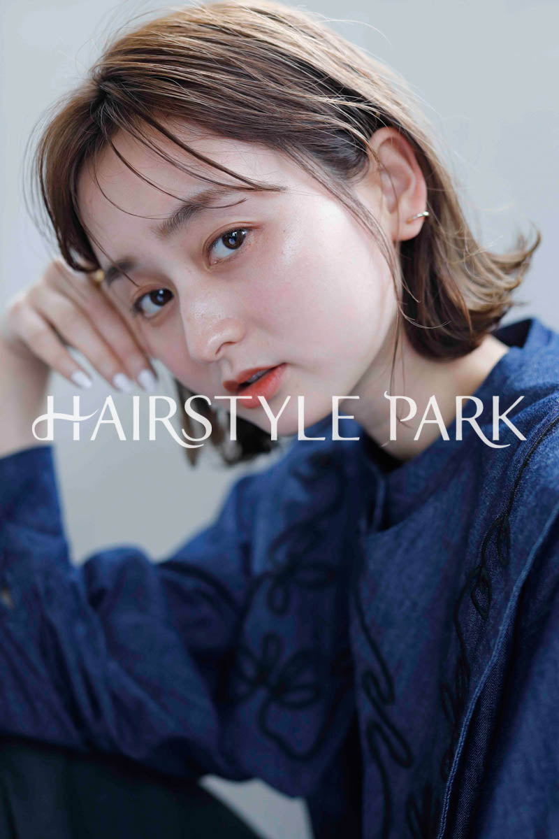 ヘアスタイル写真PhotoNo:242-2 (7) [ショートミディアム切りっぱなしボブ,レディース,ナチュラル,モテ・愛され,カジュアル,クール / かっこいい,カット,カラー切りっぱなし,くびれヘア, ]