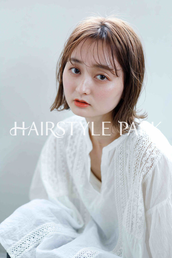 ヘアスタイル写真PhotoNo:242-3 (23) [ショートミディアム切りっぱなしボブ,レディース,ナチュラル,モテ・愛され,カジュアル,クール / かっこいい,カット,カラー切りっぱなし,くびれヘア, ]