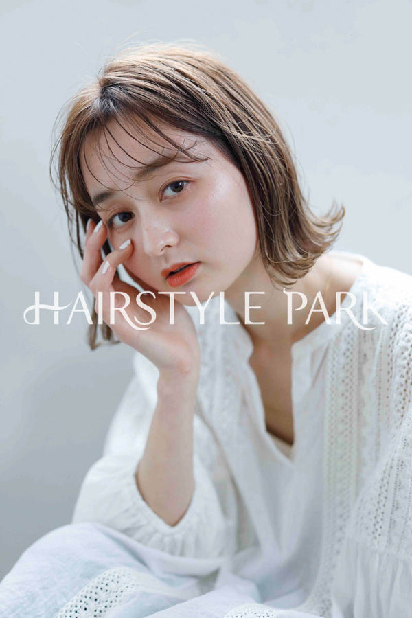 ヘアスタイル写真PhotoNo:242-3 (24) [ショートミディアム切りっぱなしボブ,レディース,ナチュラル,モテ・愛され,カジュアル,クール / かっこいい,カット,カラー切りっぱなし,くびれヘア, ]