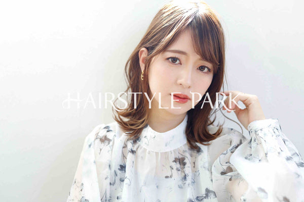 ヘアスタイル写真PhotoNo:243-2 (19) [ミディアム,ロング,切りっぱなしボブ,ロブレディース,ナチュラルオフィス / コンサバ,モテ・愛され,カット,カラー,くびれヘア, ]