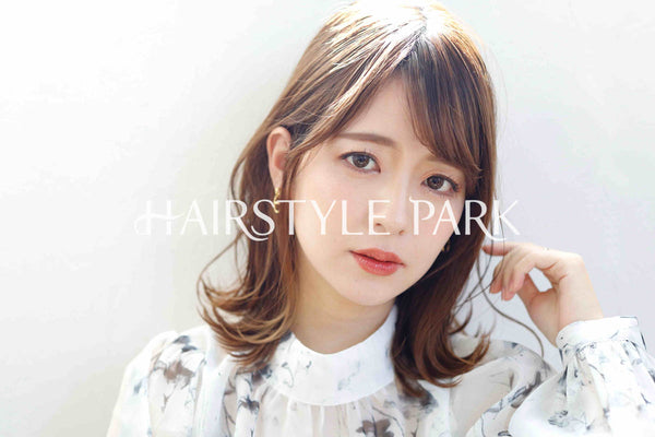 ヘアスタイル写真PhotoNo:243-2 (20) [ミディアム,ロング,切りっぱなしボブ,ロブレディース,ナチュラルオフィス / コンサバ,モテ・愛され,カット,カラー,くびれヘア, ]
