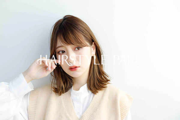 ヘアスタイル写真PhotoNo:243-3 (7) [ミディアム,ロング,切りっぱなしボブ,ロブレディース,ナチュラルオフィス / コンサバ,モテ・愛され,カット,カラー,くびれヘア, ]