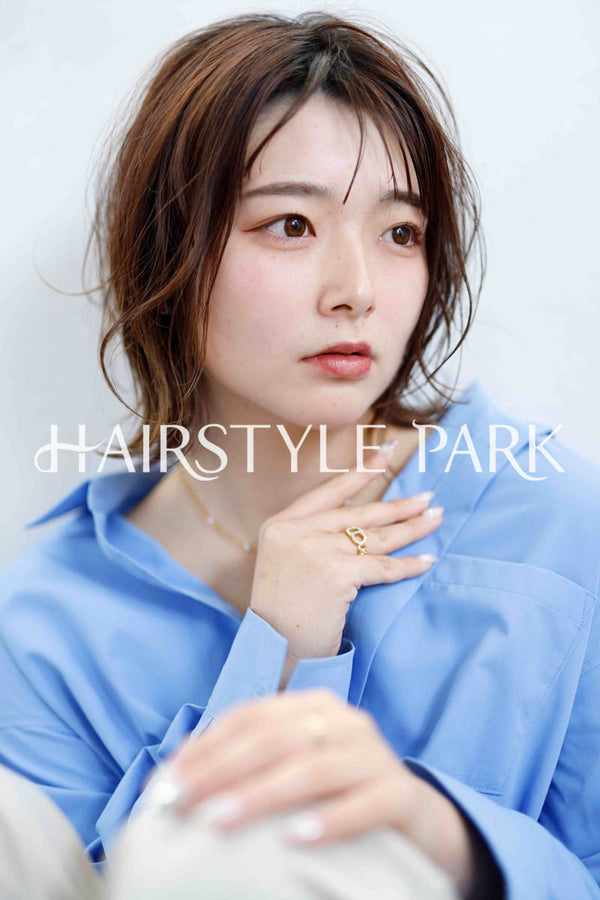ヘアスタイル写真PhotoNo:248-2 (10) [ショートミディアムレイヤーショート切りっぱなしボブレイヤーミディアム,レディースモテ・愛されクール / かっこいい,カット,カラー,くびれヘア, ]