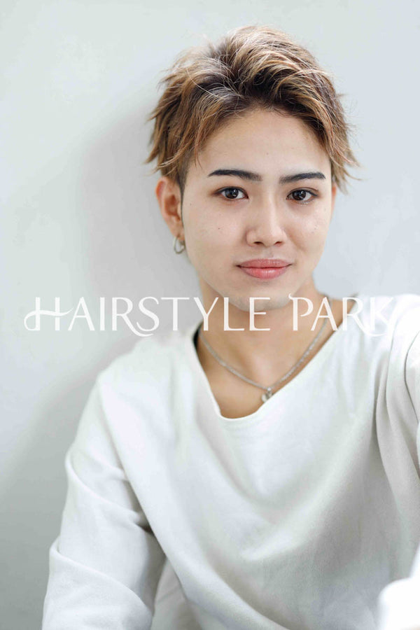 ヘアスタイル写真PhotoNo:250-2 (13) [ショートベリーショートメンズモードクール / かっこいい,カット,カラー,ダブルカラー, ]