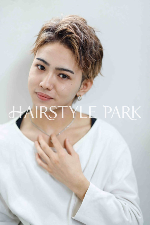 ヘアスタイル写真PhotoNo:250-2 (19) [ショートベリーショートメンズモードクール / かっこいい,カット,カラー,ダブルカラー, ]