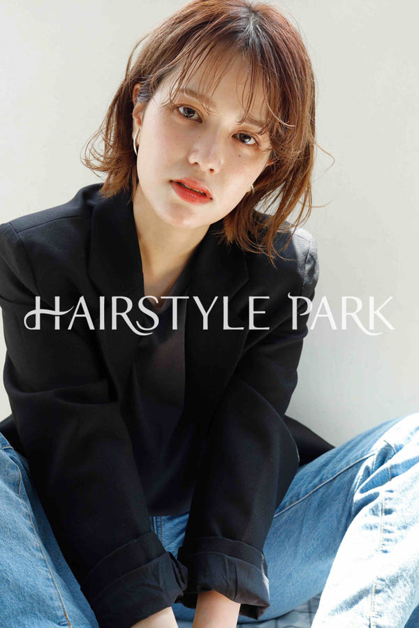 ヘアスタイル写真PhotoNo:255-3 (16) [ミディアム切りっぱなしボブ,レディース,ナチュラル,モテ・愛され,カジュアル,クール / かっこいい,カット,カラー,くびれヘア, ]