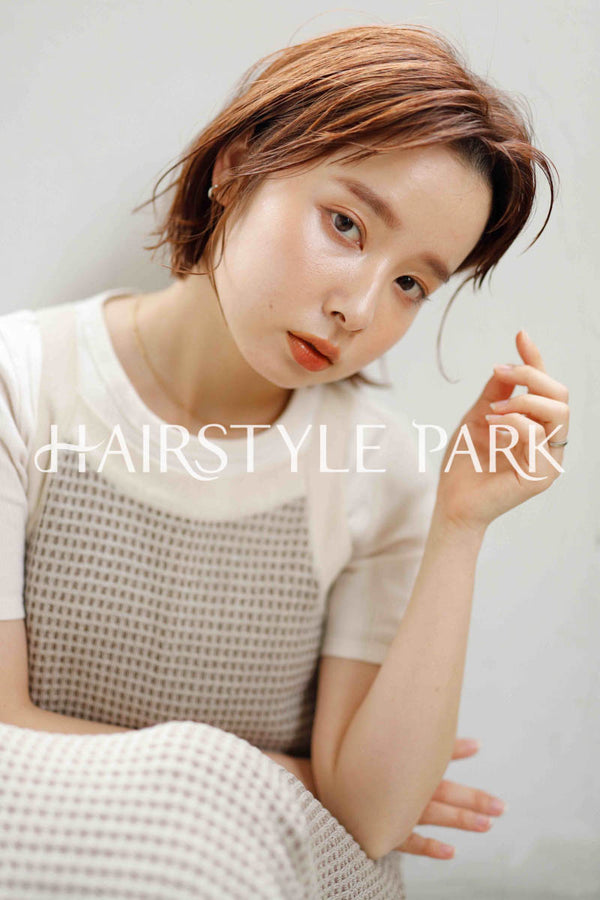 ヘアスタイル写真PhotoNo:257-2 (6) [ショートミディアム,ショートボブ,切りっぱなしボブ,レディース,カジュアル,クール / かっこいい,カット,カラー,ダブルカラー,切りっぱなし ]