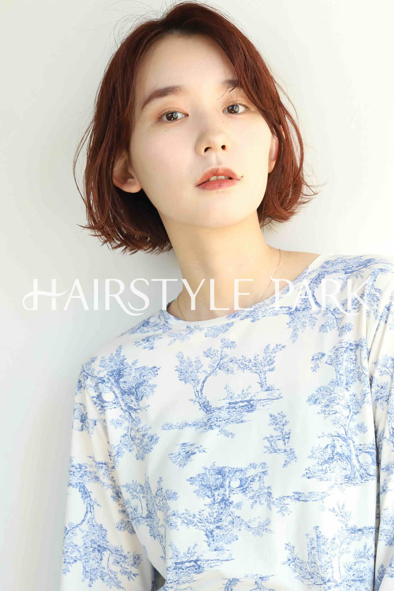 ヘアスタイル写真PhotoNo:258-1 (10) [ショートミディアム,ショートボブ,切りっぱなしボブ,レディース,ナチュラル,モテ・愛され,カジュアル,クール / かっこいい,カット,カラー切りっぱなし ]