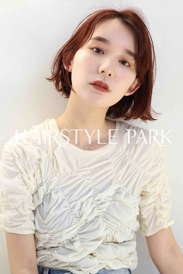 ヘアスタイル写真PhotoNo:258-2 (14) [ショートミディアム,ショートボブ,切りっぱなしボブ,レディース,ナチュラル,モテ・愛され,カジュアル,クール / かっこいい,カット,カラー切りっぱなし ]