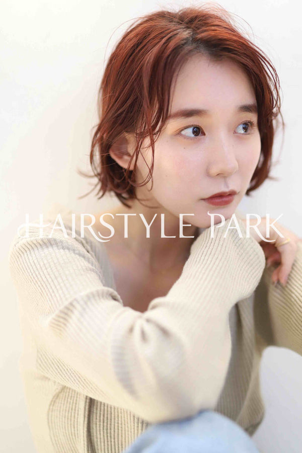ヘアスタイル写真PhotoNo:258-3 (6) [ショートミディアム,ショートボブ,切りっぱなしボブ,レディース,ナチュラル,モテ・愛され,カジュアル,クール / かっこいい,カット,カラー切りっぱなし ]