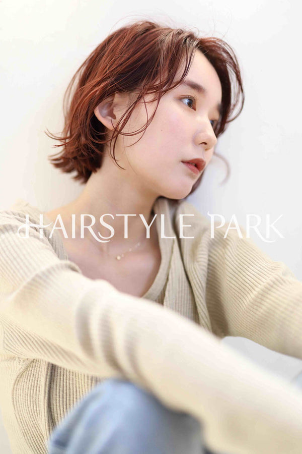 ヘアスタイル写真PhotoNo:258-3 (7) [ショートミディアム,ショートボブ,切りっぱなしボブ,レディース,ナチュラル,モテ・愛され,カジュアル,クール / かっこいい,カット,カラー切りっぱなし ]