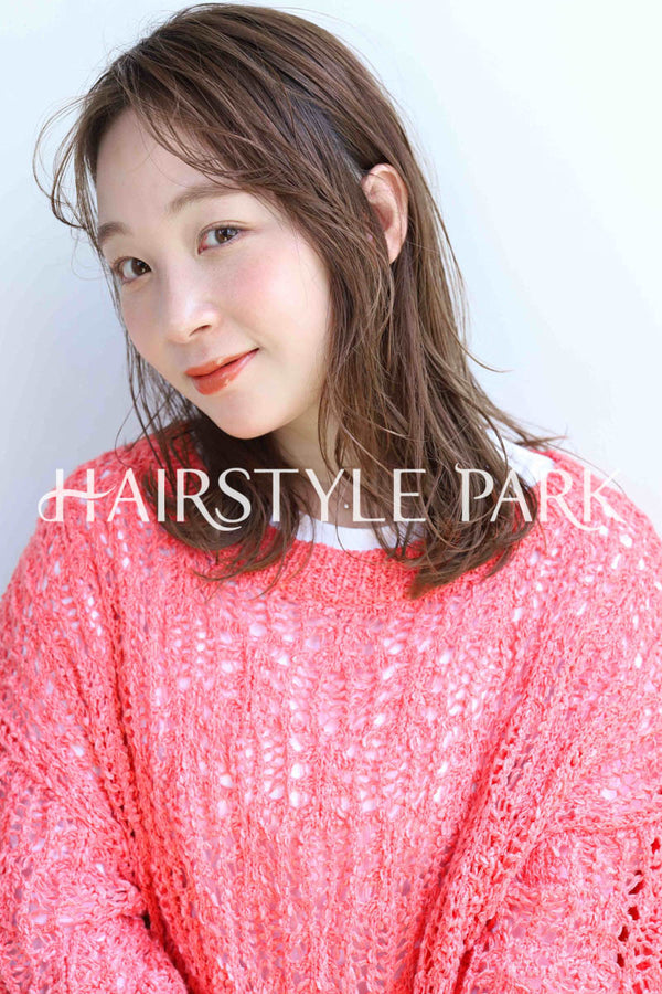 ヘアスタイル写真PhotoNo:259-1 (10) [ミディアム,ロングロブレディース,ナチュラル,モテ・愛され,カジュアルカット,カラー,パーマくびれヘア, ]