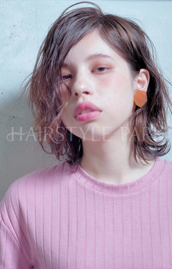 ヘアスタイル写真PhotoNo:26-2 (8)[ミディアム,レディース,モテ・愛され,カット,カラー,パーマ]