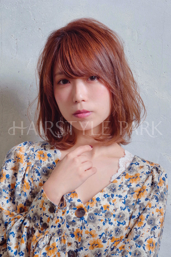ヘアスタイル写真PhotoNo:29-1 (1)[ミディアム,レディース,モテ・愛され,カット,カラー]