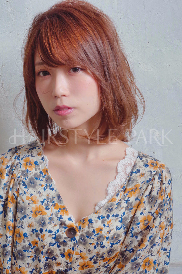 ヘアスタイル写真PhotoNo:29-1 (3)[ミディアム,レディース,モテ・愛され,カット,カラー]