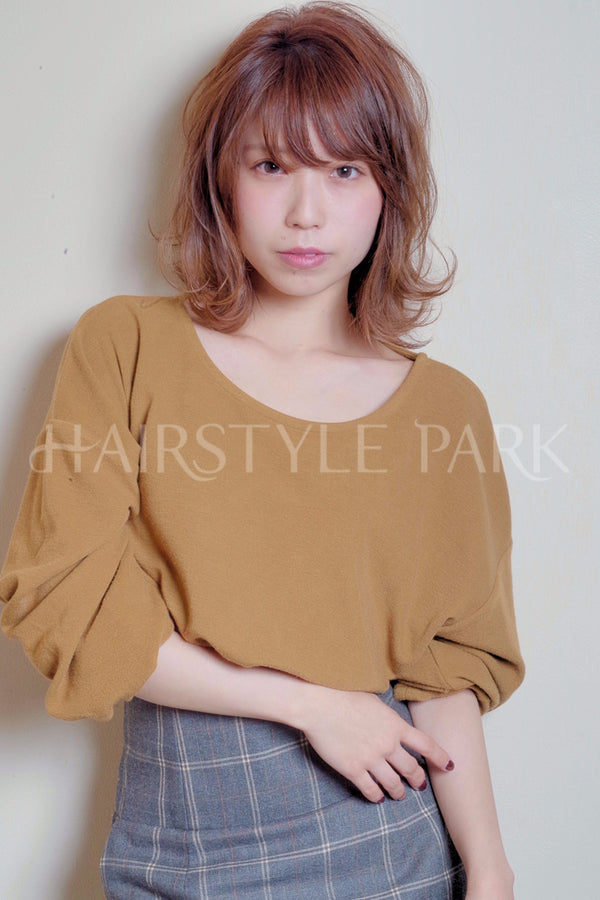 ヘアスタイル写真PhotoNo:29-2 (12)[ミディアム,レディース,カジュアル,カット,カラー,パーマ]