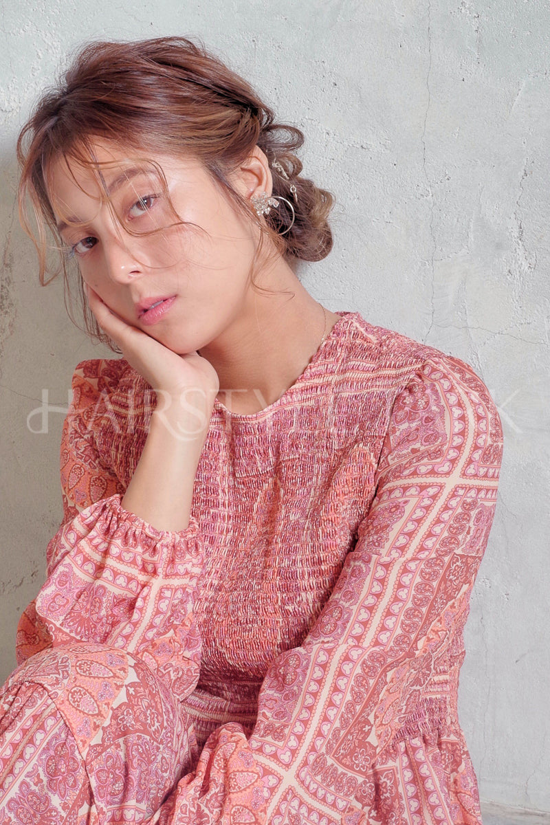 ヘアスタイル写真PhotoNo:36-2 (10)[アップ・セットスタイル,レディース,モテ・愛され,ヘアセット,]