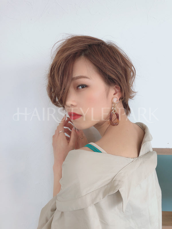 ヘアスタイル写真PhotoNo:4-1 (14)[ショート,レディース,クール / かっこいい,カット,カラー,パーマ]
