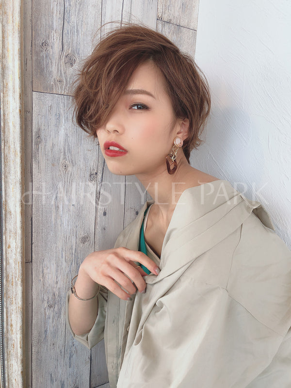 ヘアスタイル写真PhotoNo:4-1 (3)[ショート,レディース,クール / かっこいい,カット,カラー,パーマ]