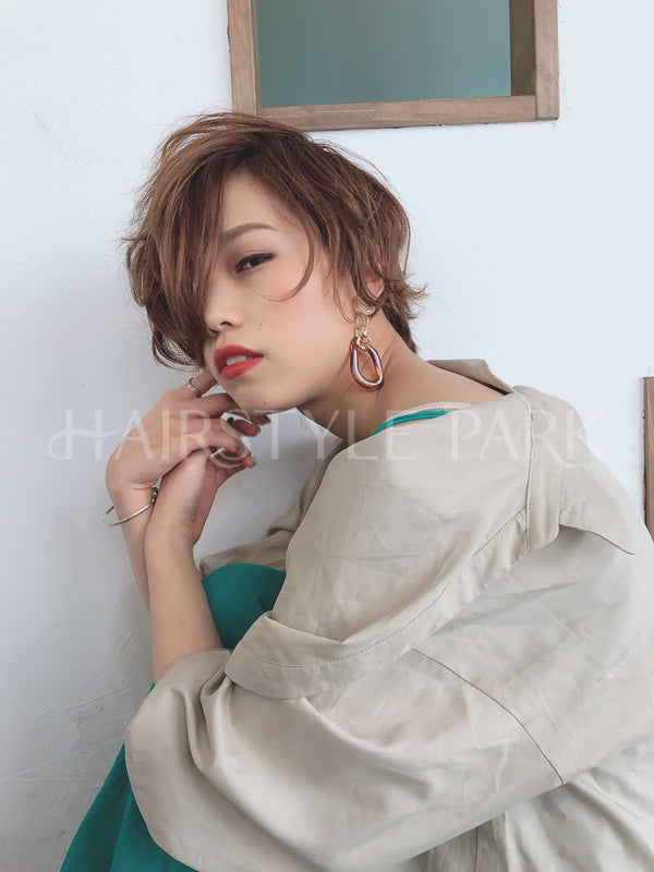 ヘアスタイル写真PhotoNo:4-1 (9)[ショート,レディース,クール / かっこいい,カット,カラー,パーマ]