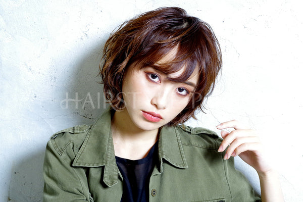 ヘアスタイル写真PhotoNo:45-2 (4)[ミディアム,レディース,カジュアル,カット,カラー,パーマ]