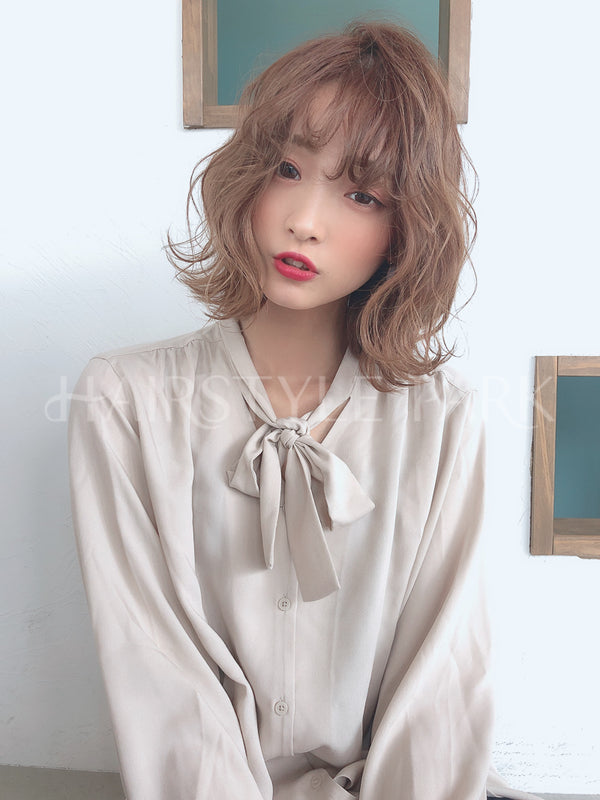 ヘアスタイル写真PhotoNo:5-1 (12)[ミディアム,レディース,モテ・愛され,カット,カラー,パーマ]