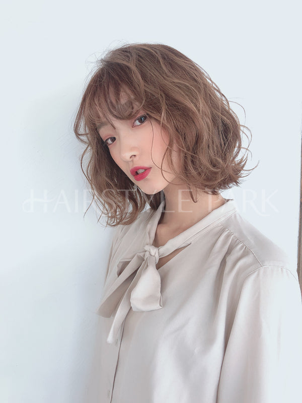 ヘアスタイル写真PhotoNo:5-1 (16)[ミディアム,レディース,モテ・愛され,カット,カラー,パーマ]