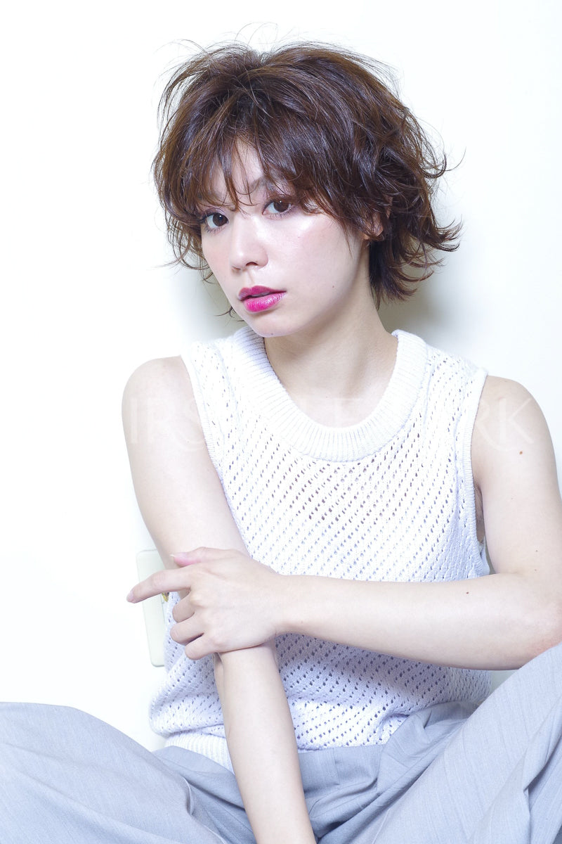 ヘアスタイル写真PhotoNo:50-1 (6)[ショート,レディース,ナチュラル,カット,カラー,パーマ]