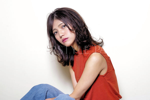 ヘアスタイル写真PhotoNo:51-1 (1)[ミディアム,レディース,カジュアル,カット,カラー,パーマ]