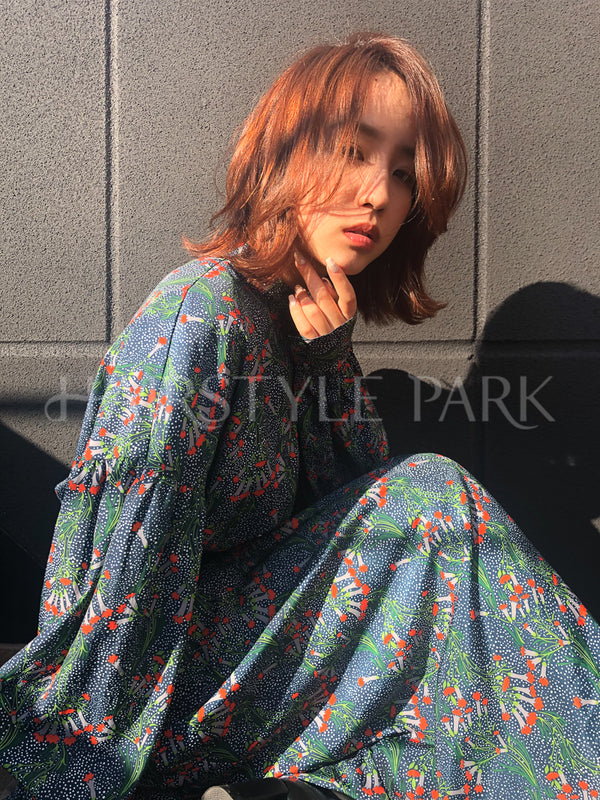 ヘアスタイル写真PhotoNo:6-1 (2)[ミディアム,レディース,ナチュラル,カット,カラー]