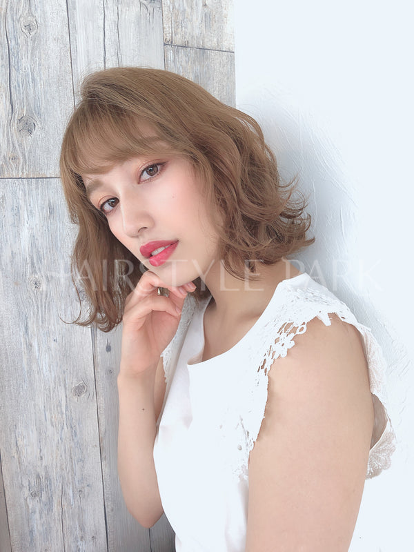 ヘアスタイル写真PhotoNo:7-2 (19)[ミディアム,レディース,ナチュラル,カット,カラー,パーマ]
