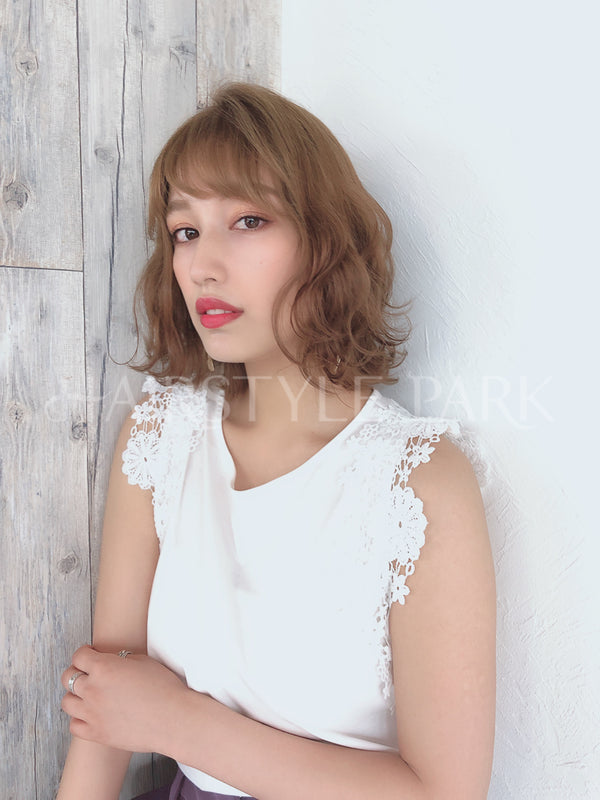 ヘアスタイル写真PhotoNo:7-2 (5)[ミディアム,レディース,ナチュラル,カット,カラー,パーマ]