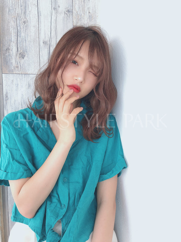ヘアスタイル写真PhotoNo:9-2 (5)[ミディアム,レディース,カジュアル,カット,カラー,パーマ]