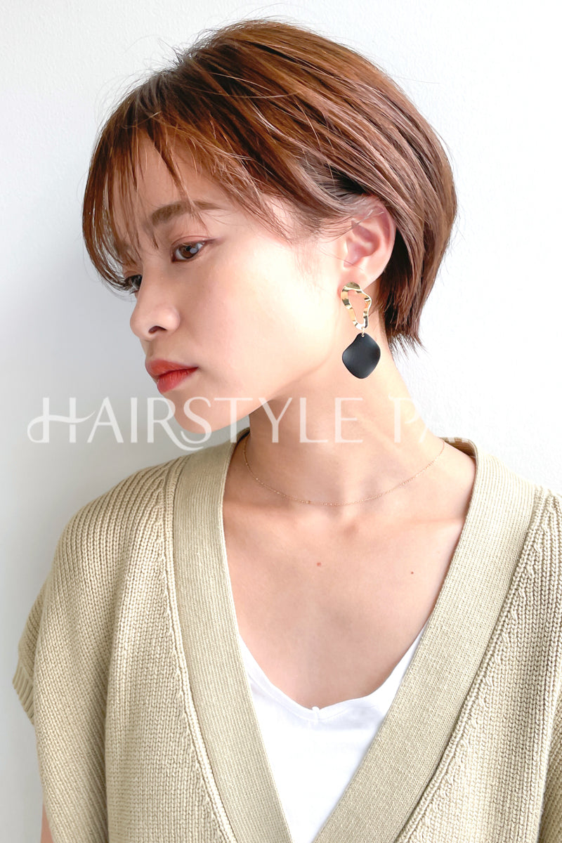 ヘアスタイル写真 [ショート,レディース,ナチュラル,カジュアル,カラー, ]