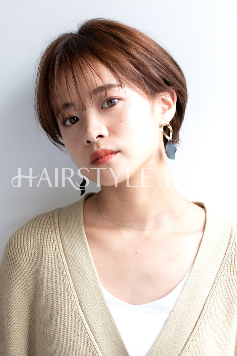 ヘアスタイル写真 [ショート,レディース,ナチュラル,カジュアル,カラー, ]